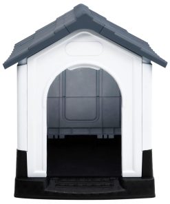 Cuccia Per Cani Grigia 57x68x66 Cm In Polipropilene