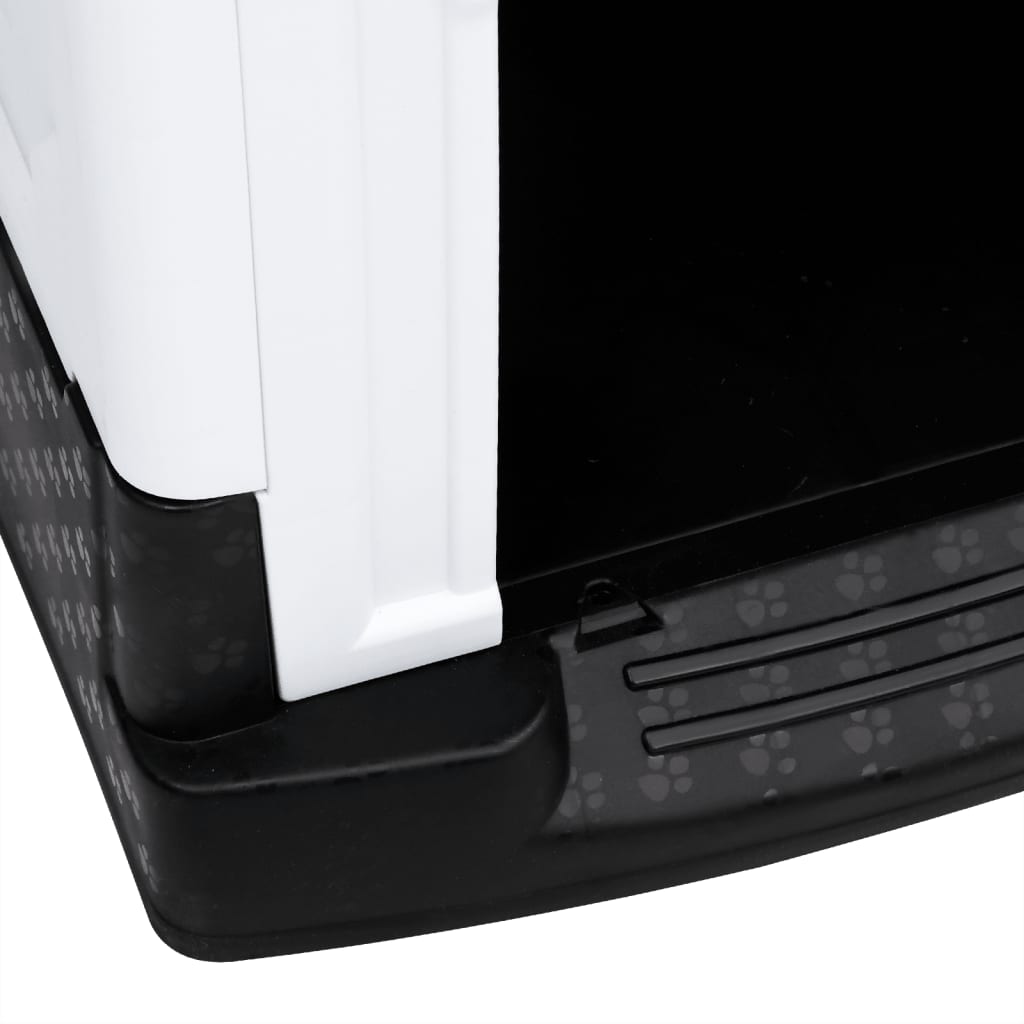 Cuccia Per Cani Grigia 57x68x66 Cm In Polipropilene - Image 3