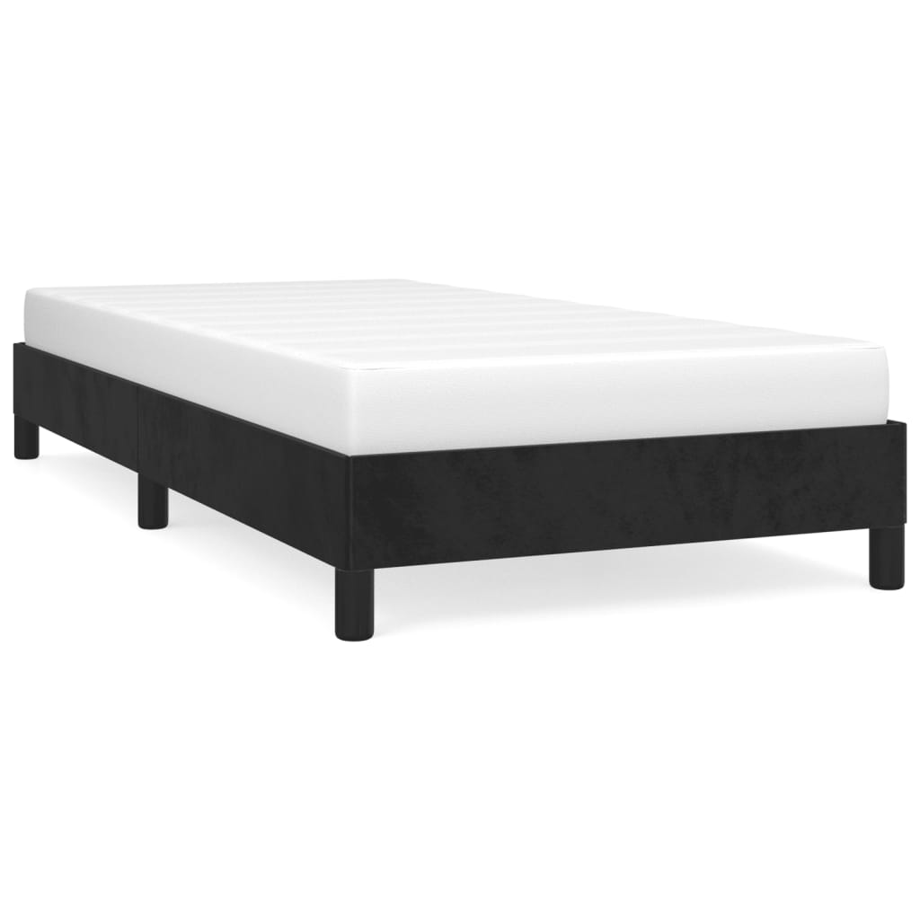 Giroletto Nero 80x200 Cm In Velluto