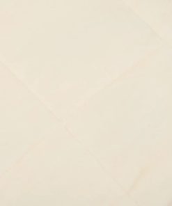 Coperta Ponderata Crema Chiaro 155x220 Cm 7 Kg Tessuto
