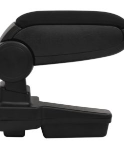 Bracciolo Per Auto Nero 4,5x32x(27-46) Cm In Abs