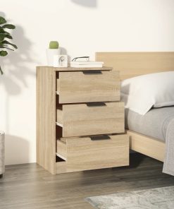 Comodini 2 Pz Rovere Sonoma 40x36x65 cm