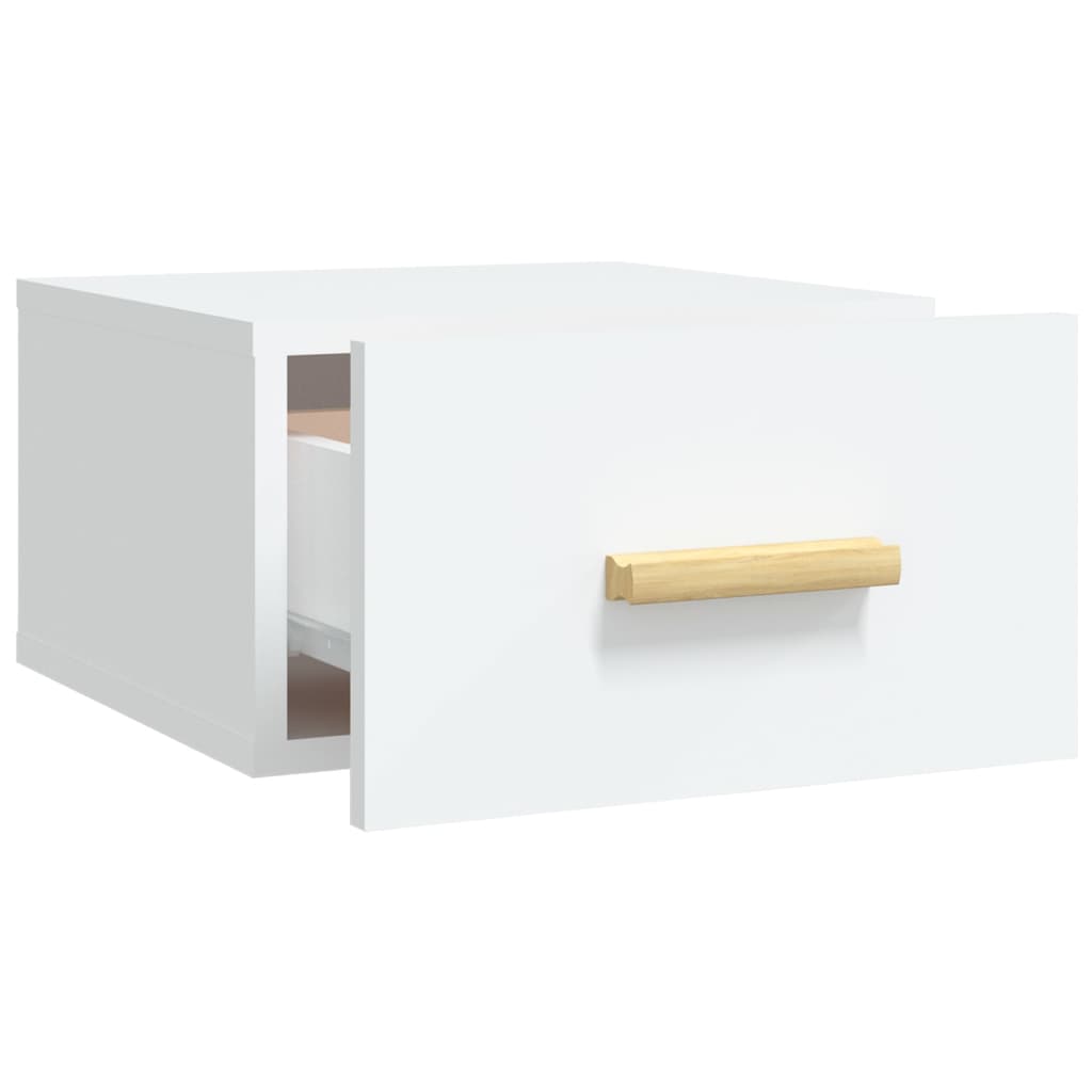 Comodino A Muro Bianco 35x35x20 cm - Image 2
