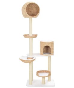 Albero Per Gatti Con Tiragraffi In Sisal Seagrass