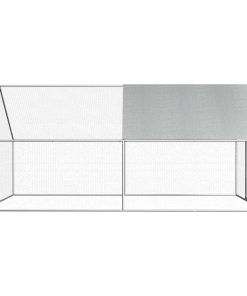 Gabbia Per Polli Da Esterno 2,75x4x1,92m In Acciaio Zincato