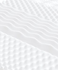 Materassi In Schiuma 2pz Bianchi 90x190cm 7 Zone Durezza 20 Ild