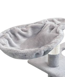 Albero Per Gatti Con Tiragraffi In Sisal 150 Cm Grigio