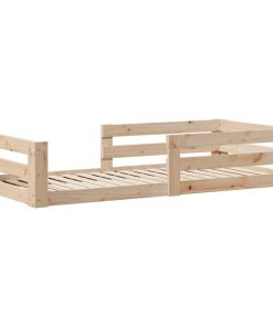 Letto Senza Materasso 70x140 Cm In Legno Di Pino