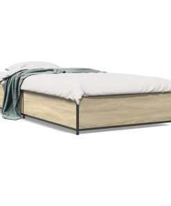 Giroletto Rovere Sonoma 75x190cm In Legno Multistrato E Metallo