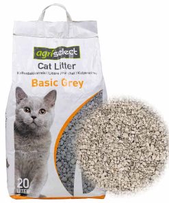 Lettiera Per Gatti Con Profumatore Di Borotalco Bentonite 20l