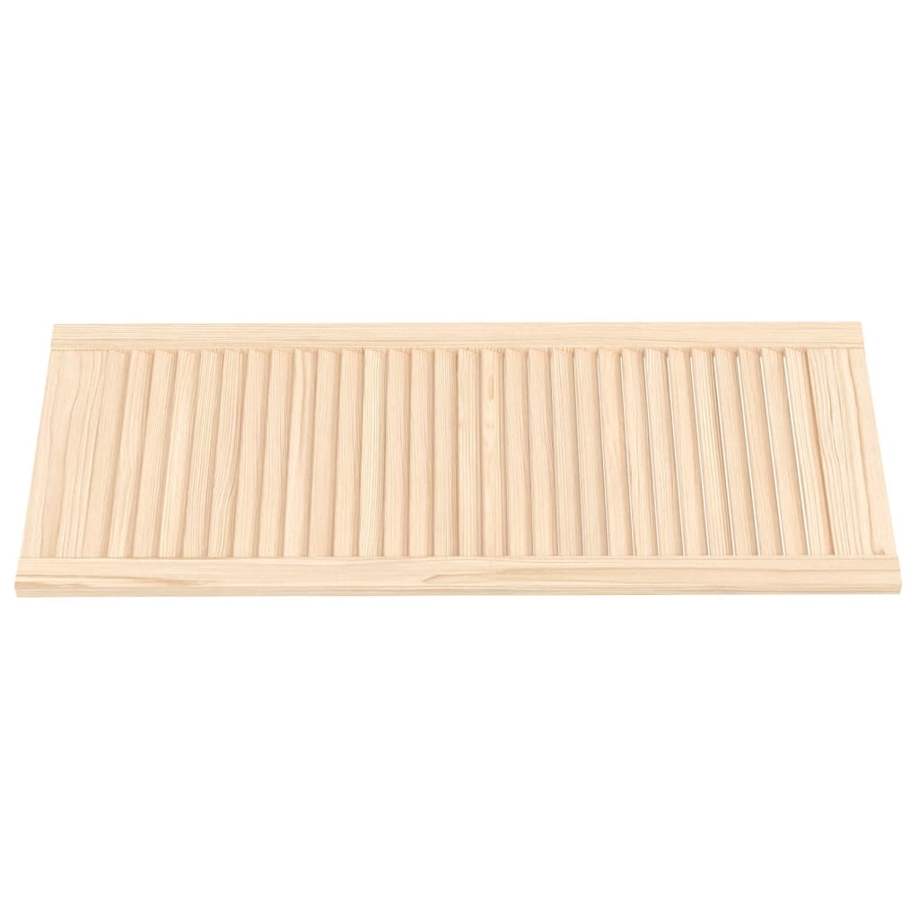 Ante Con Design A Lamelle 4 Pz 99,3x39,4 Cm In Legno Di Pino