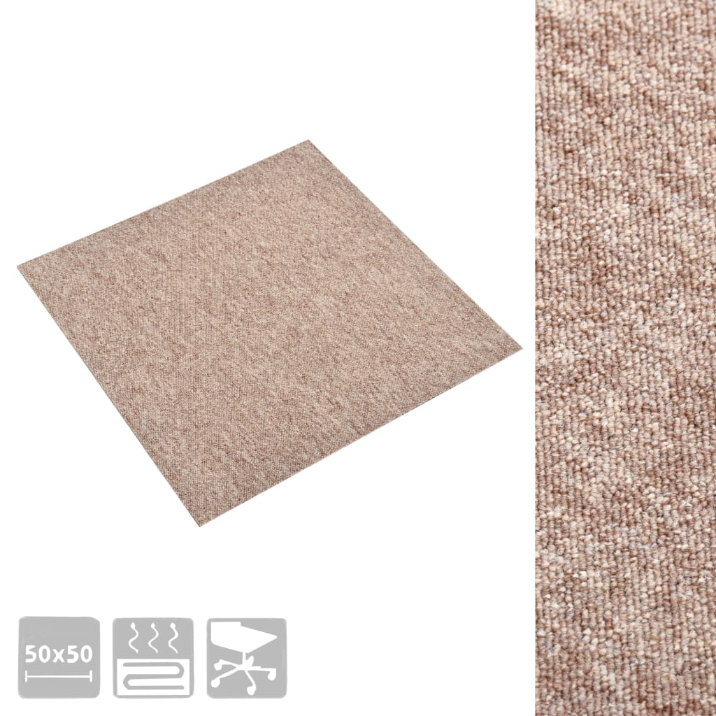 Quadrotte Di Moquette 20 Pz 5 M² 50x50 Cm Beige - Image 4