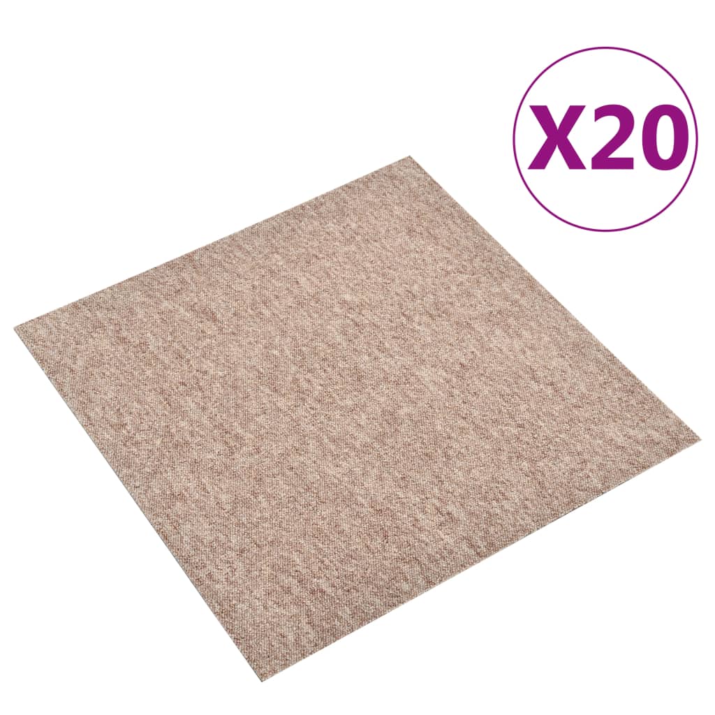 Quadrotte Di Moquette 20 Pz 5 M² 50x50 Cm Beige - Image 5