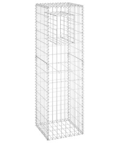 Cesti A Gabbione A Torre 2 Pz 40x40x140 Cm In Ferro