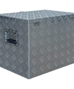 Scatola In Alluminio 610x430x455 Mm Argento