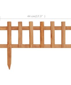 Bordature Per Prato 10 Pz In Legno Di Abete 4,4 M