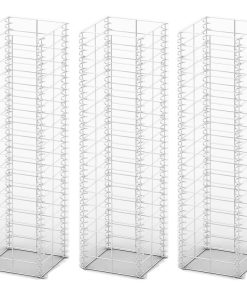 Set Gabbione 3 Pz In Filo Zincato 25 X 25 X 100 cm