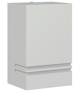 Applique Da Esterno Argento In Acciaio Inossidabile