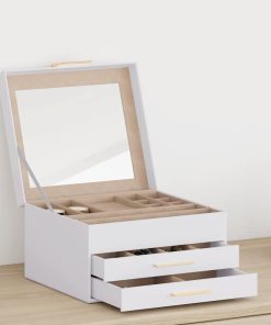 Portagioie 3 Strati Bianco 23x20,5x14 cm