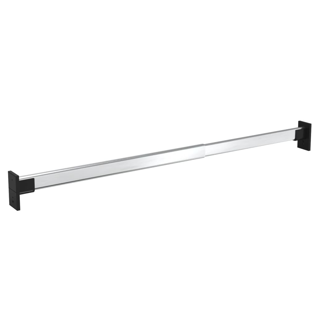 Aste Telescopiche Per Armadi 4 Pz Argento 58-100 cm