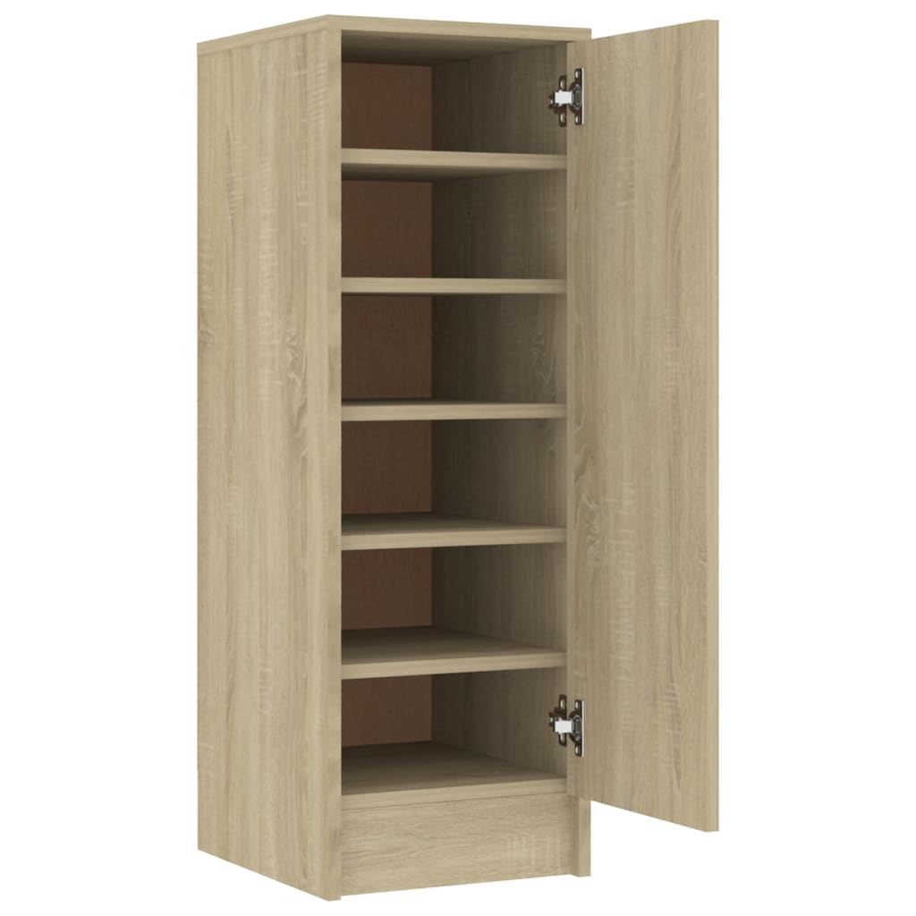 Scarpiera Rovere Sonoma 32x35x92 Cm In Truciolato - Image 6