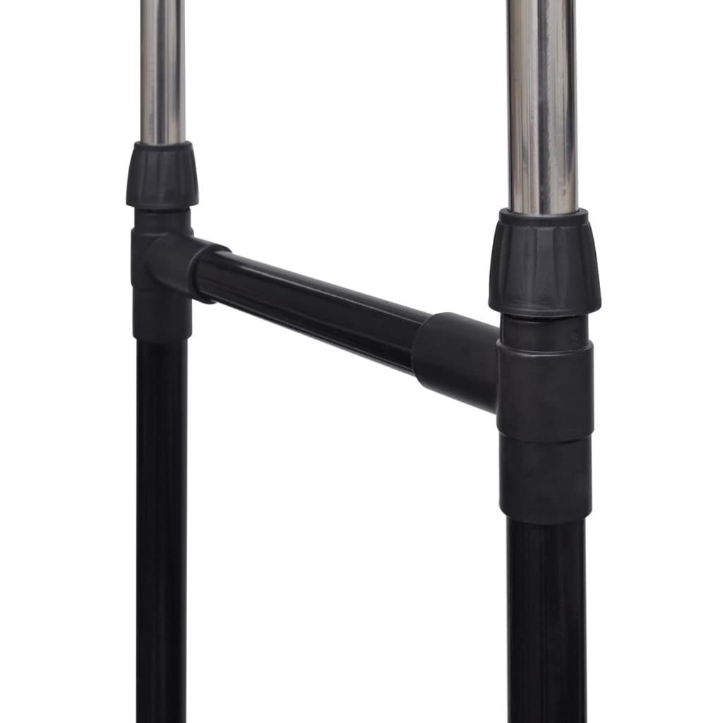 Appendiabiti Regolabili 2 Pz Con 2 Aste Per Abiti - Image 4