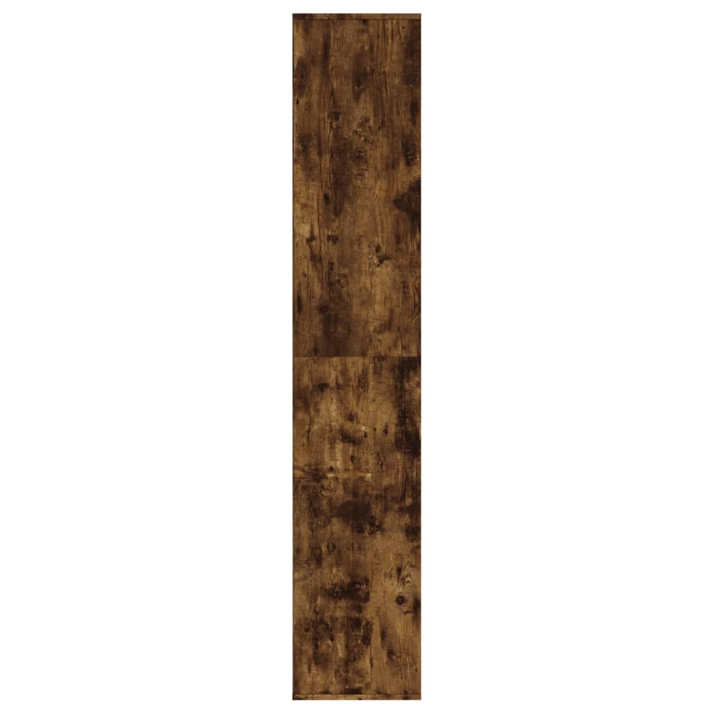Scarpiera Rovere Fumo 54x34x183 Cm In Legno Multistrato - Image 6