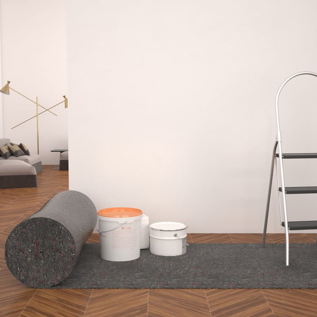 Telo Protettivo Per Pittori Antiscivolo 2 Pz 50m 280g/m² Grigio