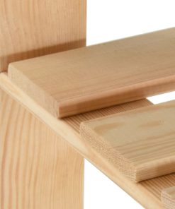 Appendiabiti 110x38x170 Cm In Legno Massello Di Pino