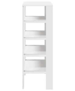 Scarpiera Bianca 61x32x87,5 Cm In Truciolato