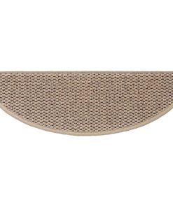 Tappeti Autoadesivi Scale Aspetto Sisal 30 Pz 65x21x4 Cm Sabbia