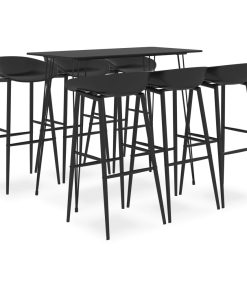 Set Da Bar 7 Pz Nero