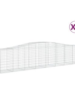 Cesti Gabbioni Ad Arco 5 Pz 400x50x80/100 Cm Ferro Zincato