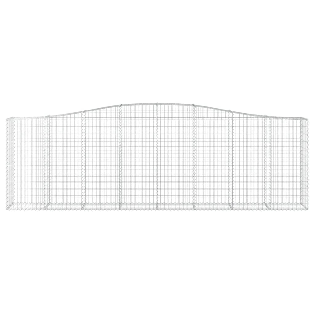 Cesti Gabbioni Ad Arco 8 Pz 400x50x120/140 Cm Ferro Zincato