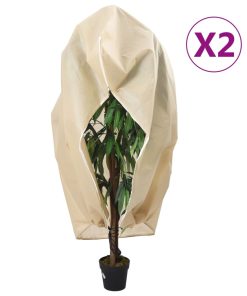 Coperture Con Cerniera Per Piante 2pz 70 G/m² 2,36x2 M