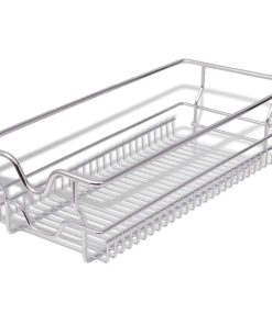 Cestelli A Rete Scorrevoli 2 Pz Argento 300 mm