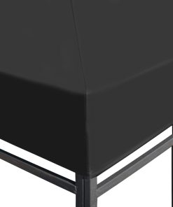Copertura Superiore Per Gazebo 310 G/m² 4x3m Grigia