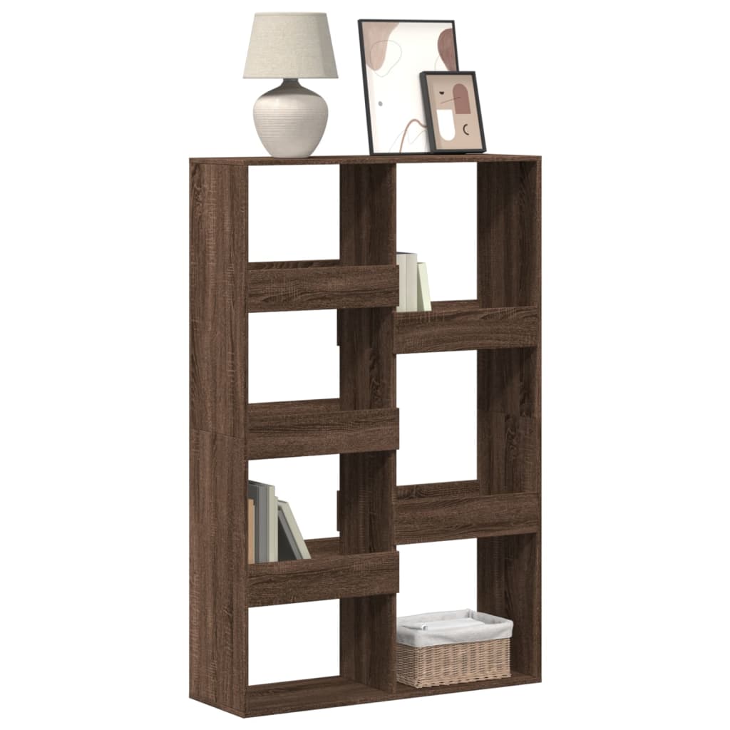 Libreria Rovere Marrone 100x33x155,5 Cm In Legno Multistrato - Image 5