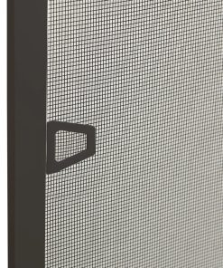 Zanzariera Per Finestre Antracite 90x120 cm