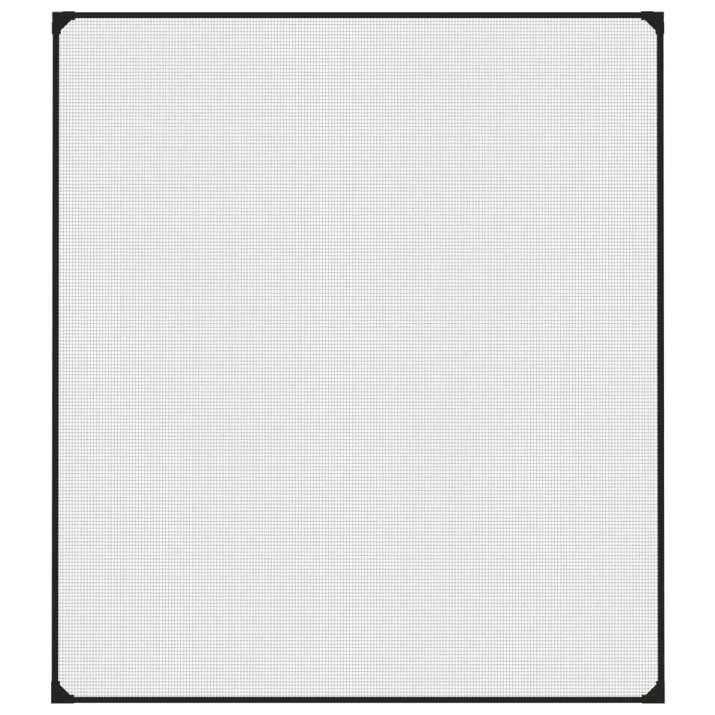 Zanzariera Magnetica Per Finestre Antracite 130x150 cm