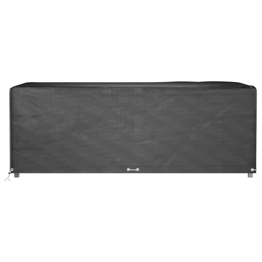 Copri Mobili Giardino 2pz 12occhielli 213x132x75cm Rettangolare - Image 4