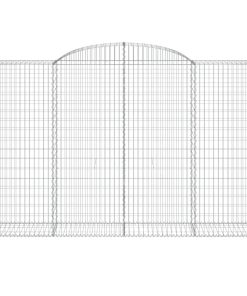 Cesti Gabbioni Ad Arco 2 Pz 300x50x180/200 Cm Ferro Zincato