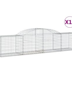 Cesti Gabbioni Ad Arco 10 Pz 300x30x60/80 Cm Ferro Zincato