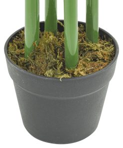 Albero Bambù Artificiale 384 Foglie 120 Cm Verde