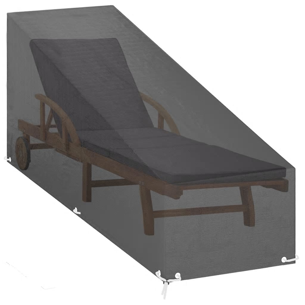 Copertura Per Sdraio 12 Occhielli 200x65x35/60cm In Polietilene