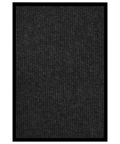 Zerbino Striato Antracite 80x120 cm