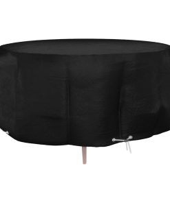 Copertura Mobili Da Giardino Con 10 Occhielli Ø260x90cm Rotonda