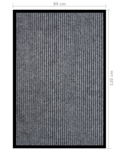 Zerbino Striato Grigio 80x120 cm