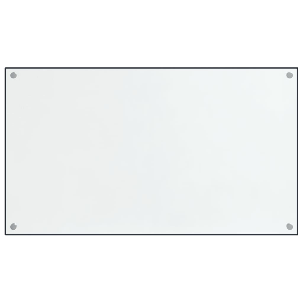 Paraschizzi Per Cucina 2 Pz Trasparente 70x40cm Vetro Temperato - Image 2