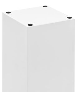 Porta Ombrelli Stile Pietre In Acciaio Bianco